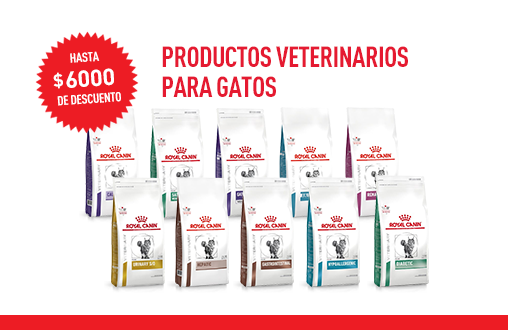 Imagen promoción Alimentos veterinarios para gatos